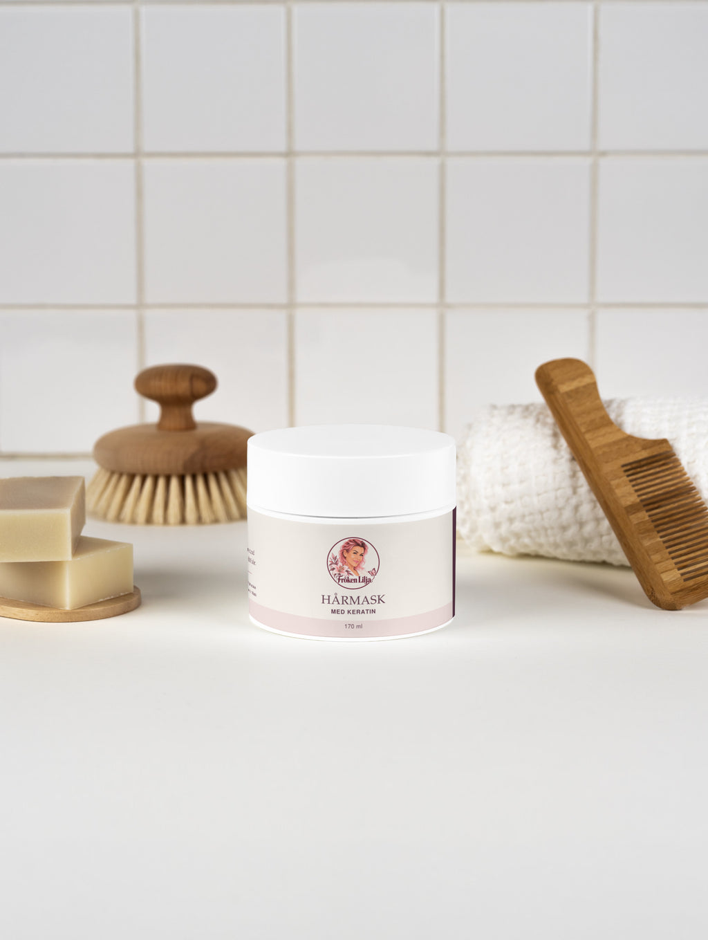 Hårmask med keratin – 170 ml